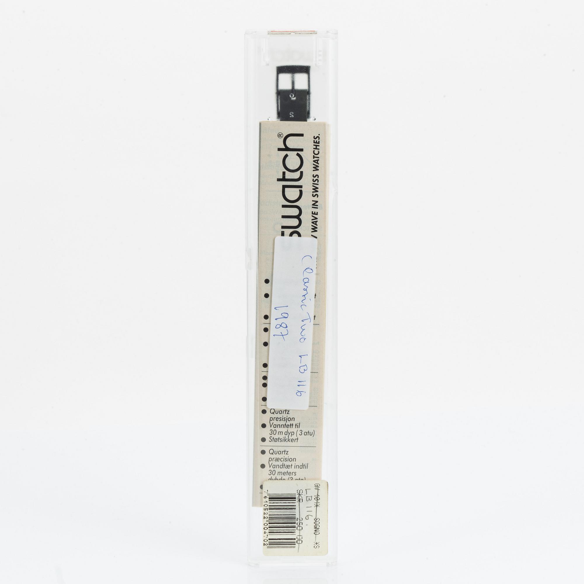 Swatch, Classic Two, wristwatch, 25 mm.