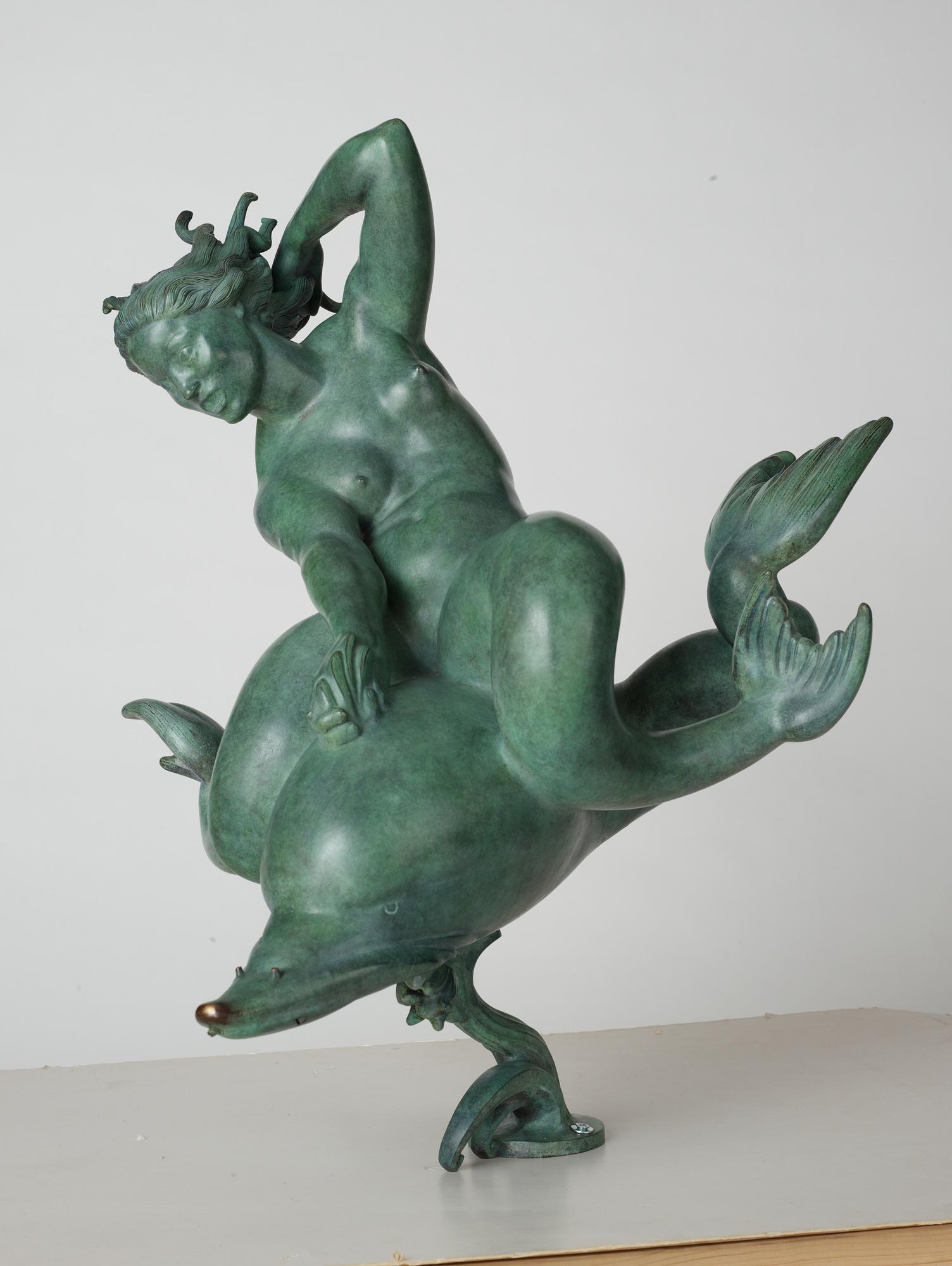 Carl Milles, Naiad and dolphin.