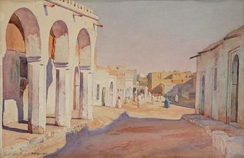 217. Gunnar Widforss, From Tunis.