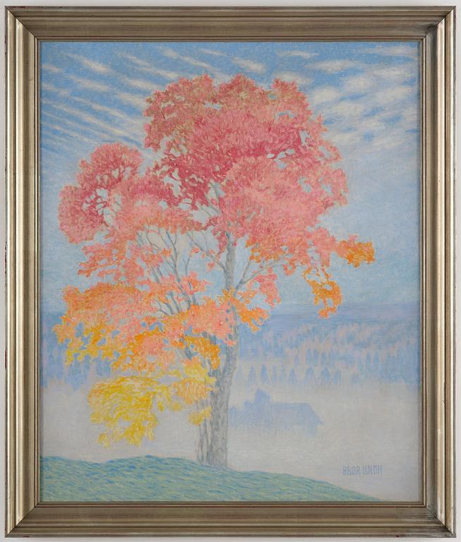 Bror Lindh, Autumn trees.