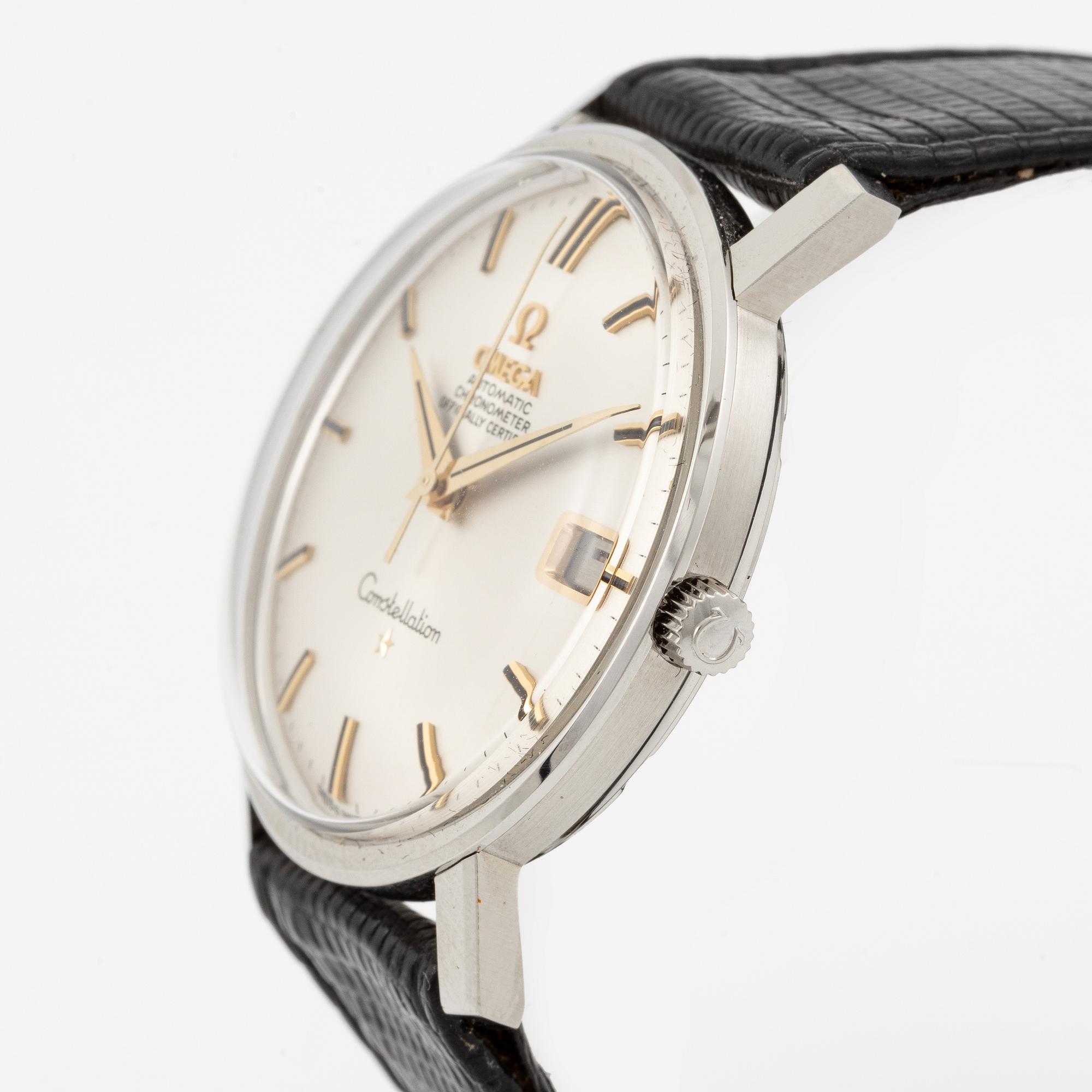 Omega, Constellation, wristwatch, 35 mm.