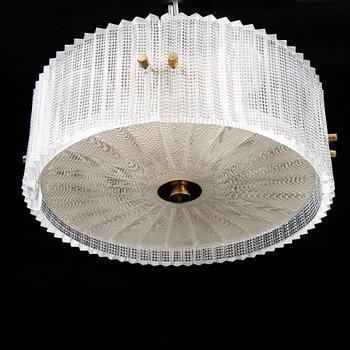 Carl Fagerlund, taklampa, Orrefors.