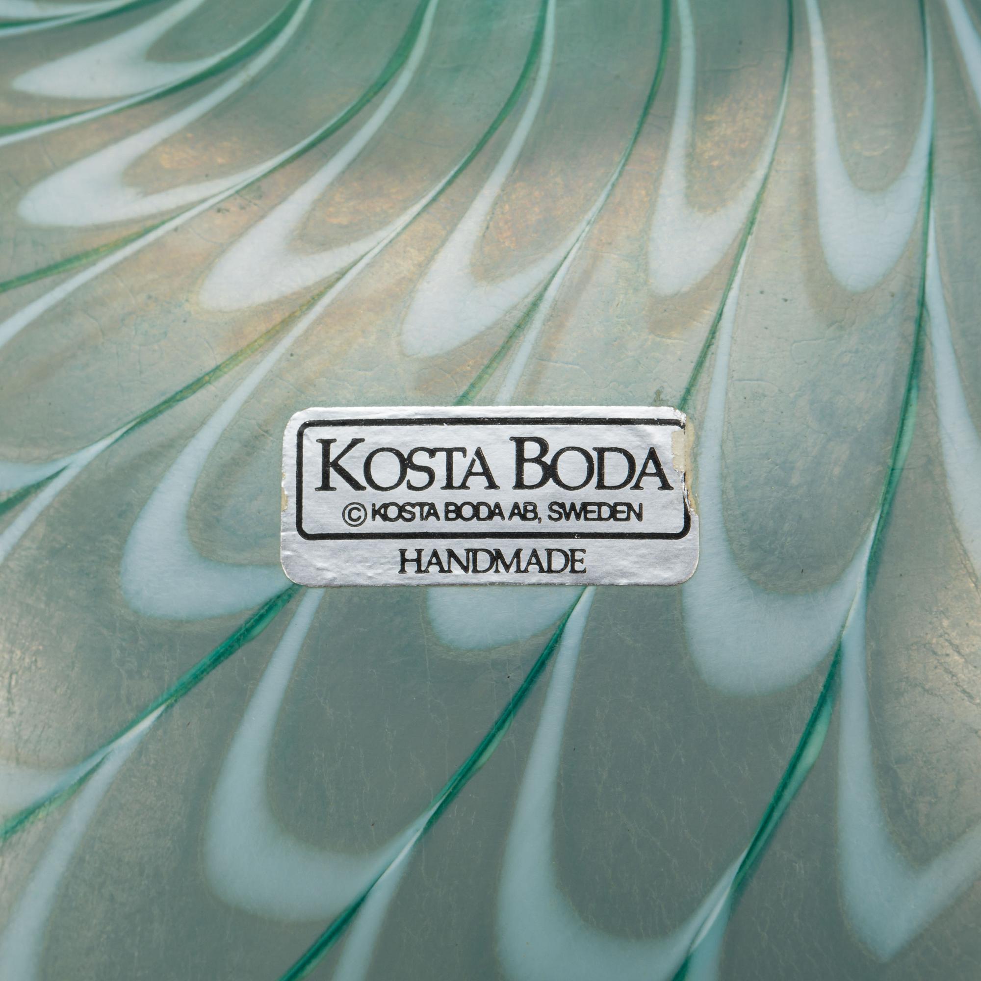 VAS, glas. Bertil Vallien Kosta Boda. Artist coll. 48439.