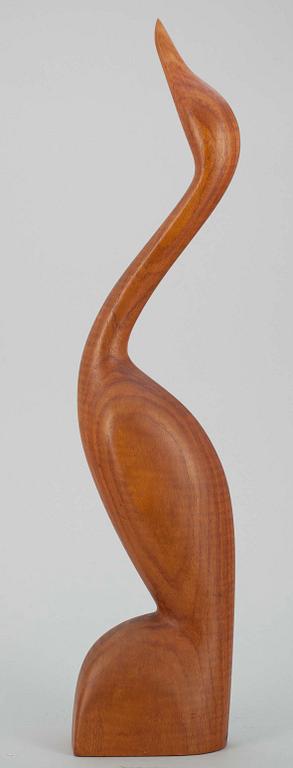 SAKARI PYKÄLÄ, träskulptur, sign. o dat. -64.