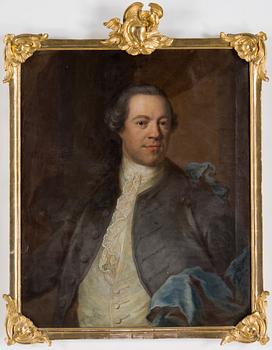 JOHAN HENRIK SCHEFFEL, attributed to, one pair, oil on canvas, not signed.