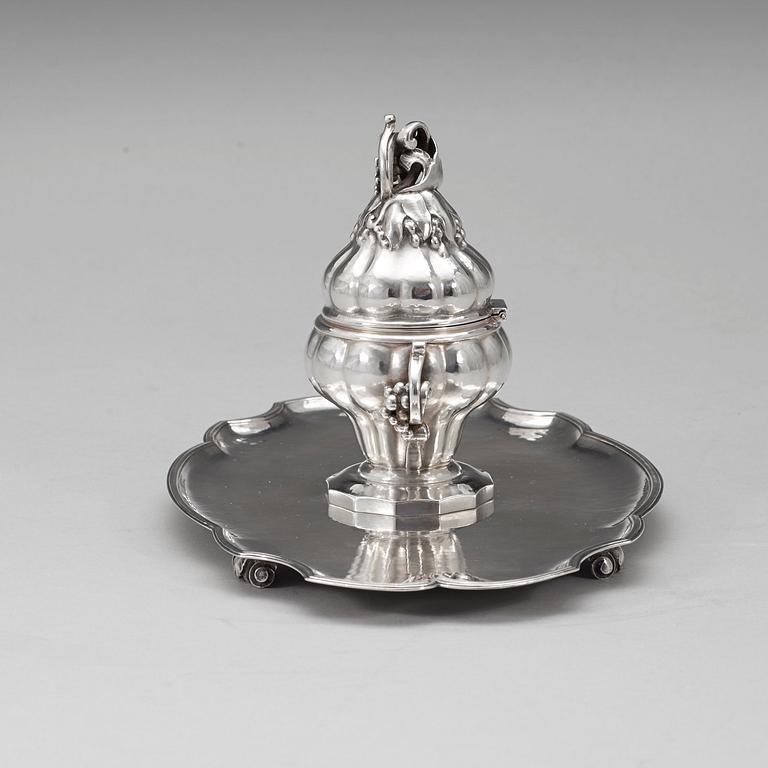 GEORG JENSEN, skrivställ, Köpenhamn 1915-27,