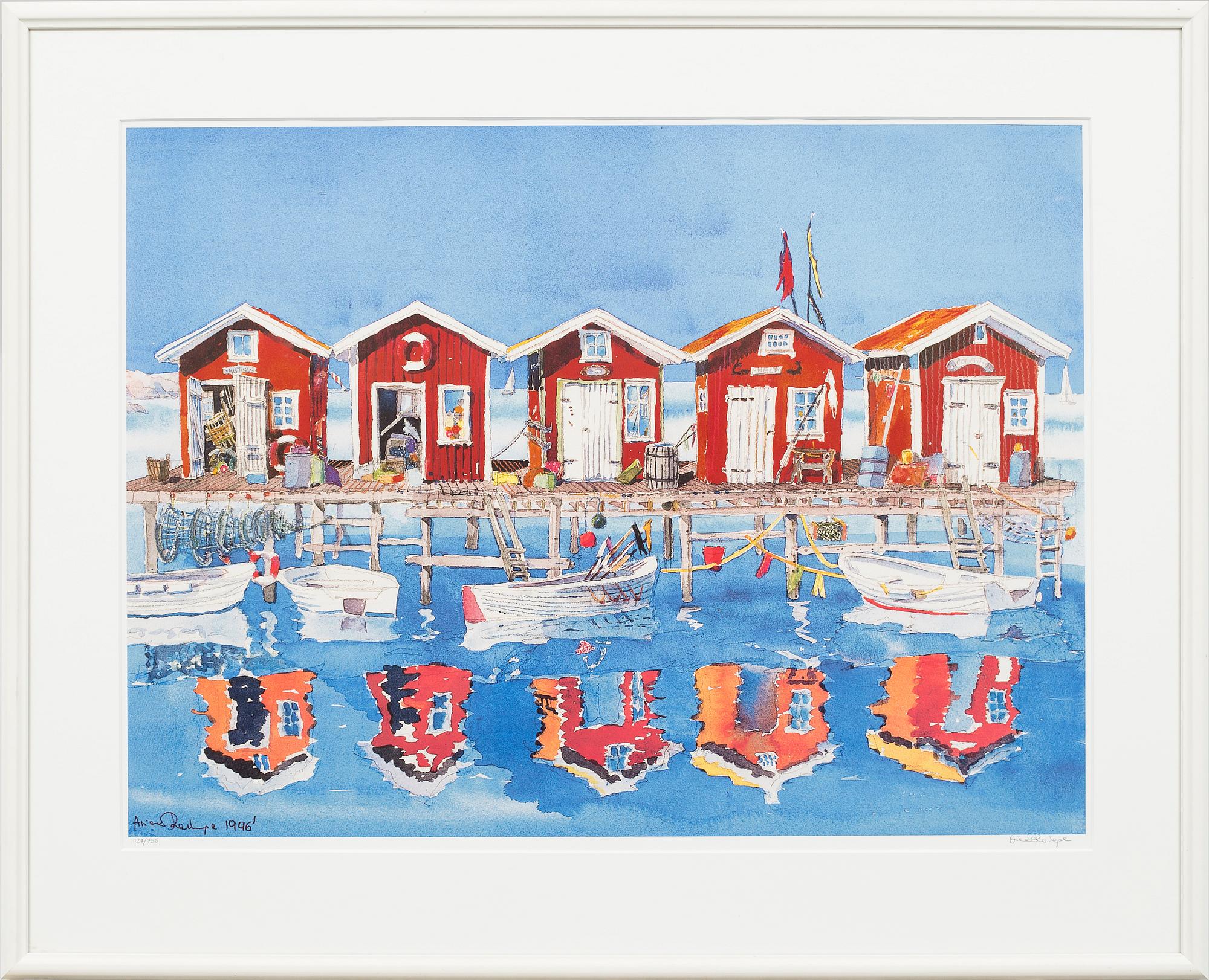 ARIANA RAMHAGE, graphics, signed, numbered 132/756 and dated in the print 1996.