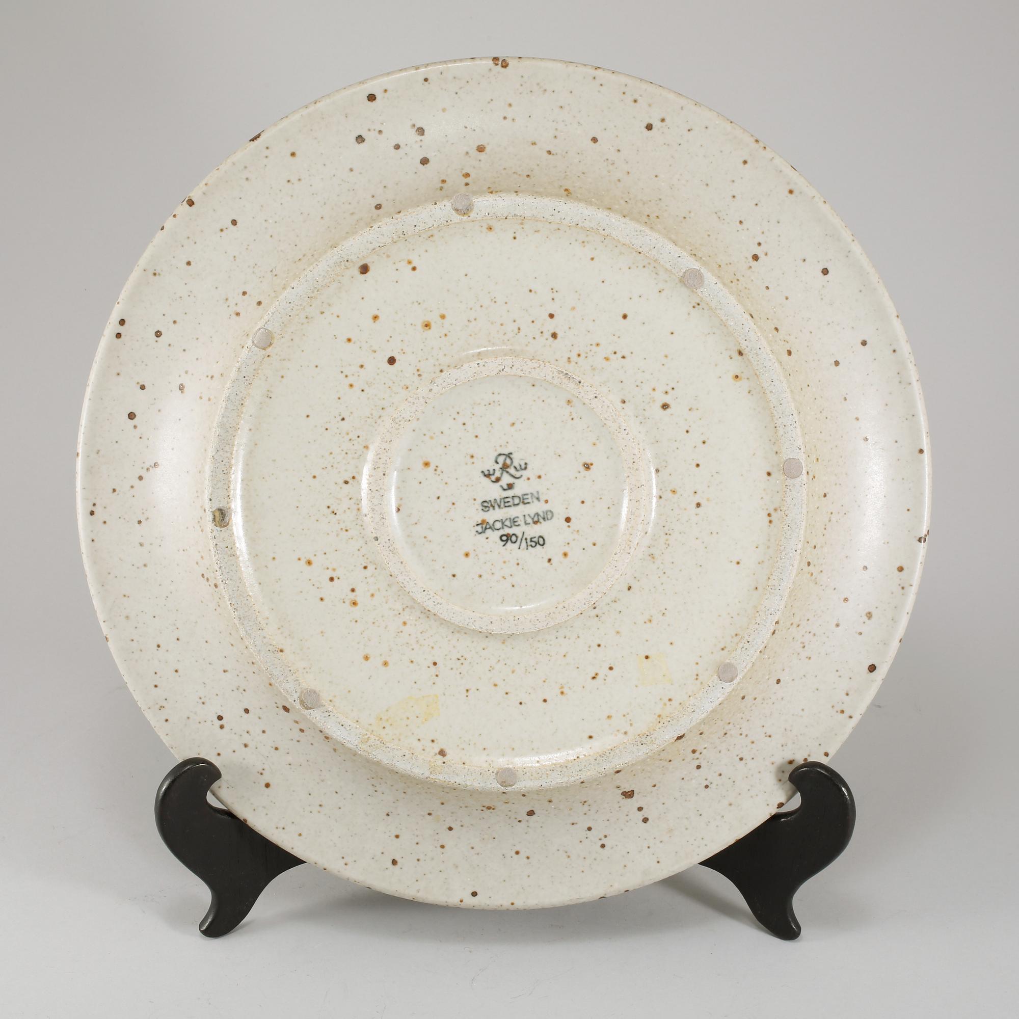 FAT, stengods, Jackie Lynd, Rörstrand, numrerat 90/150.