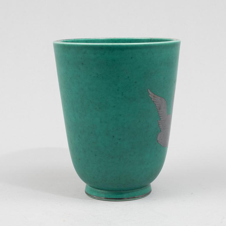 Wilhelm Kåge, an 'Argenta' vase, Gustavsberg.