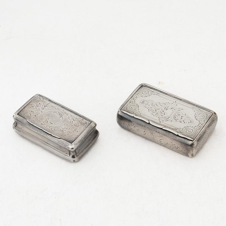 Dosor, 4 st, Sverige, 1800-talets andra hälft.