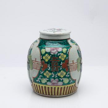 Parti Porslin, 3 delar, Kina, 18/1900-tal.