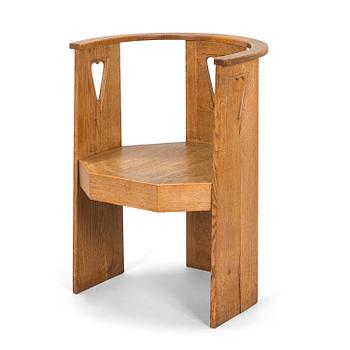 Eliel Saarinen, nojatuoli, Valtion Rautatiet, 1920-luku.