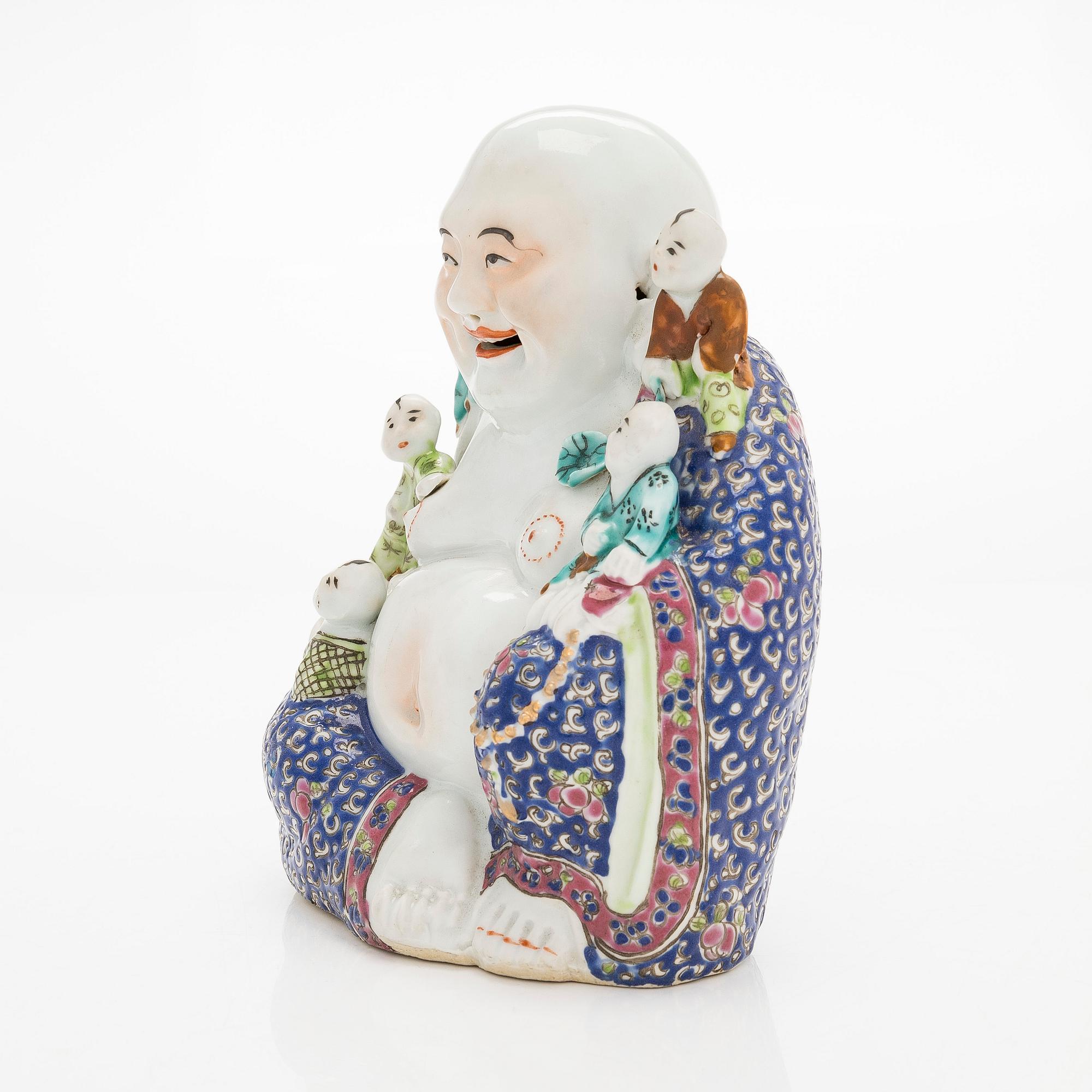 Buddha, posliinia. Kiina, 1900-luku.