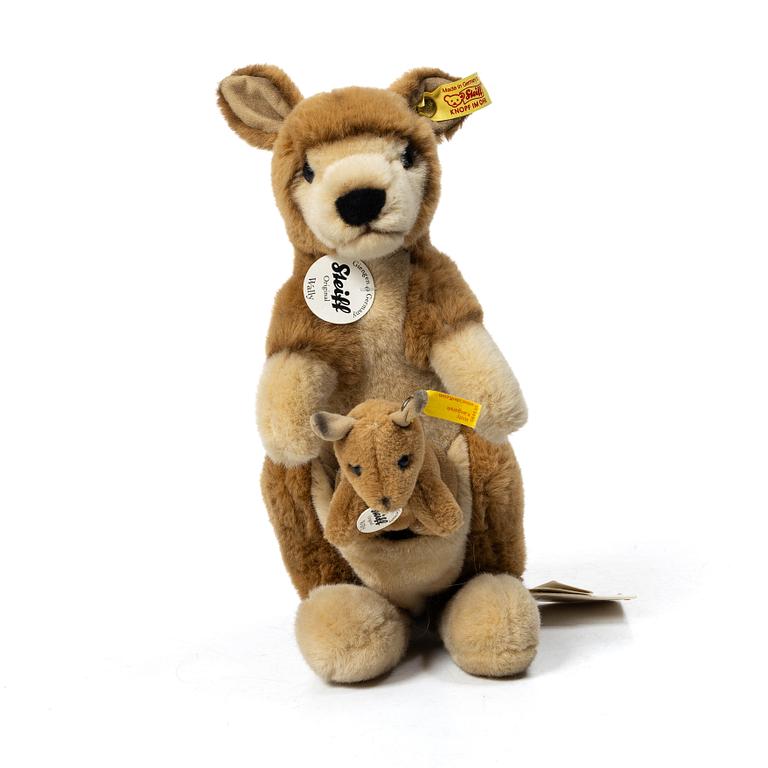 Steiff, toy animals, 5 + 1 pieces, second half of the 20th century.