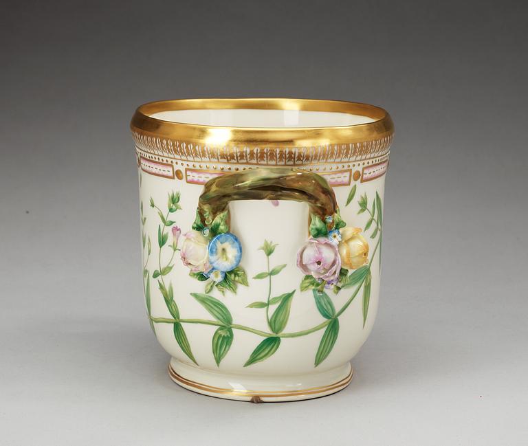 A Royal Copenhagen 'Flora Danica' wine cooler, 20th Century.