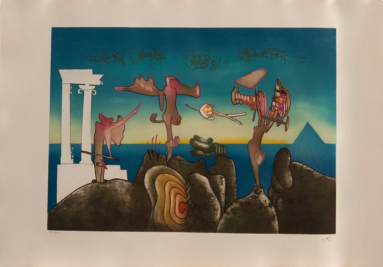 Roberto Matta, mapp "L'Arc, obscure des heures".