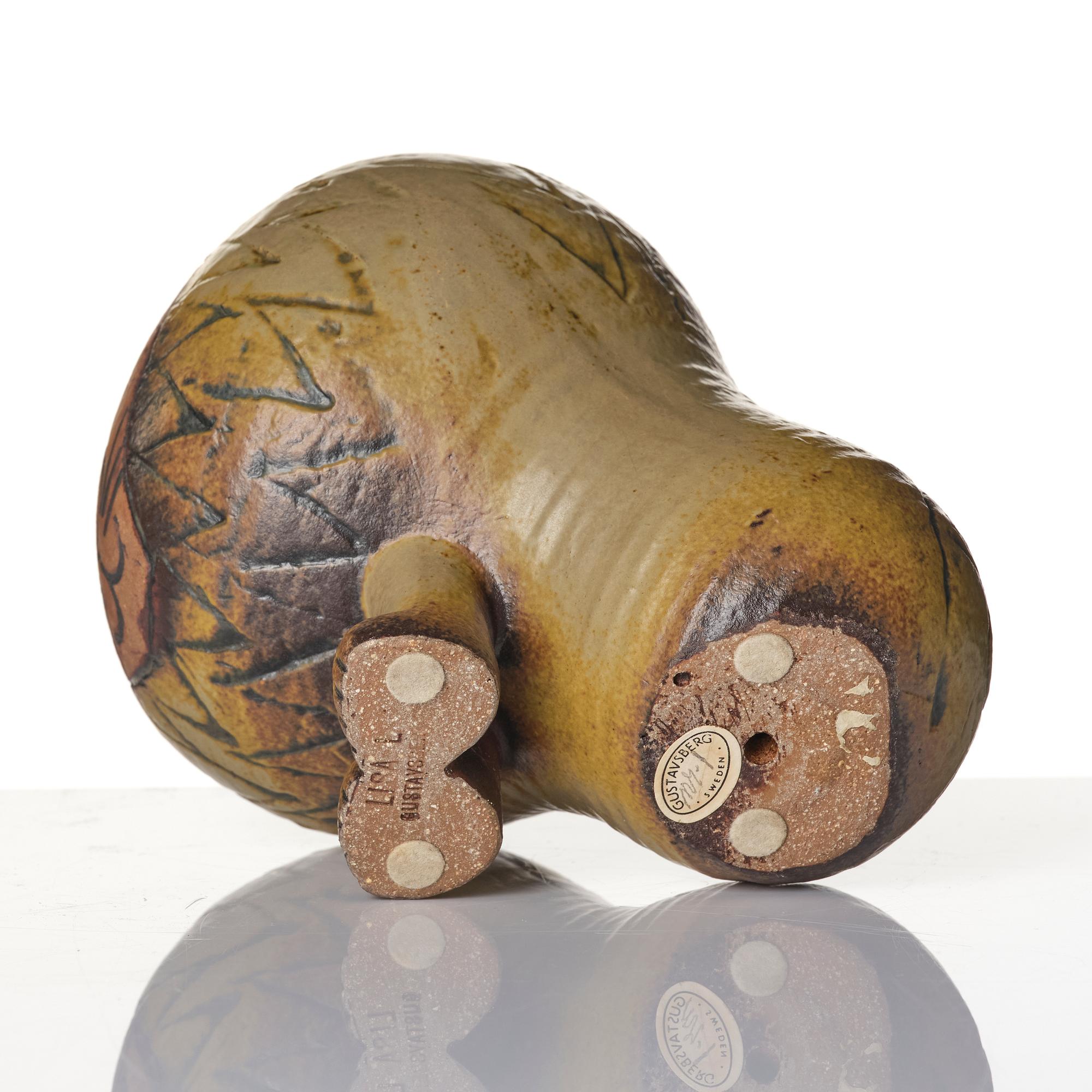 Lisa Larson, figurin "Lejon Midi", Gustavsberg.