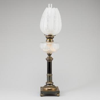 a Kosmos Brenner table light from around 1900.