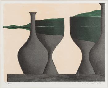 PHILIP VON SCHANTZ, 2 st, Färglitografier, signerade och numrerade 93/200, 162/180.