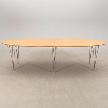 Piet Hein/Bruno Mathsson bord "Superelips" för Fritz Hansen sent 1900-tal.