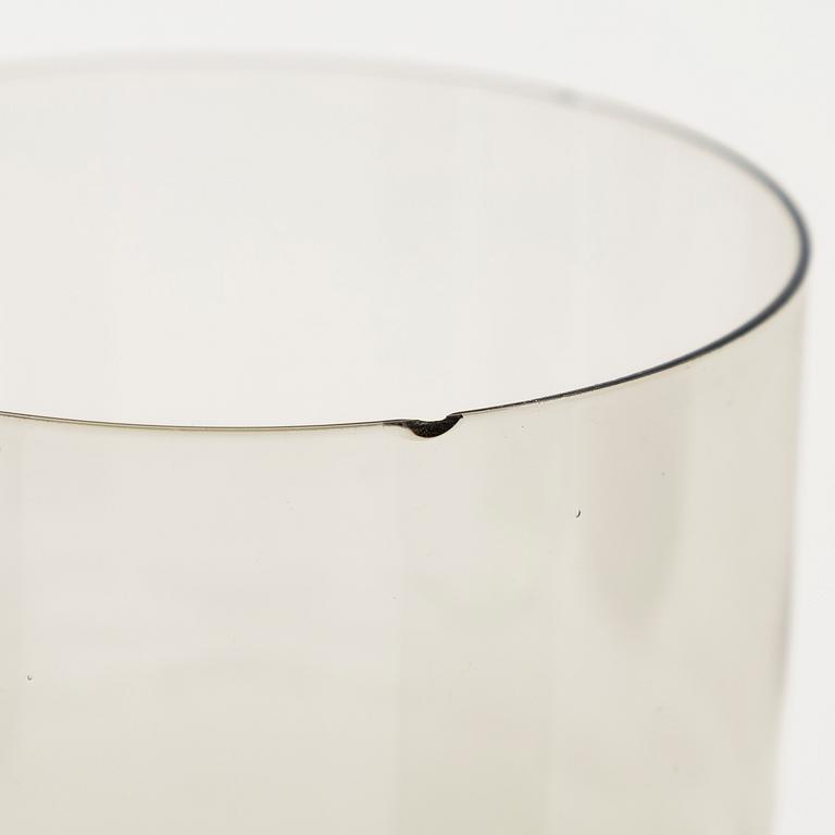 Saara Hopea, a 9-piece juice set, Nuutajärvi, Notsjö. Model designed in 1954.