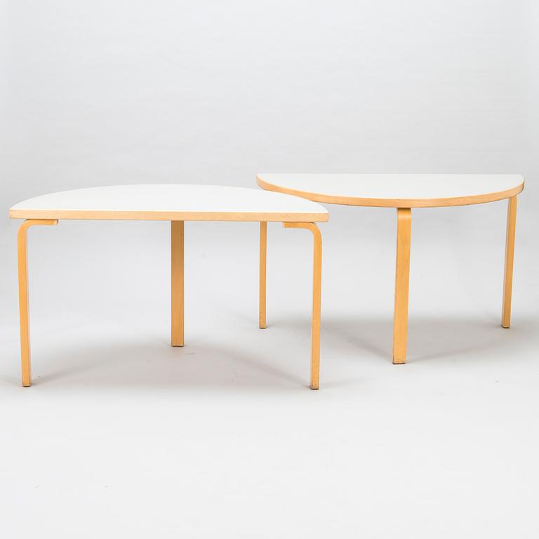 Alvar Aalto, table, 2 pcs, model 95, Artek.