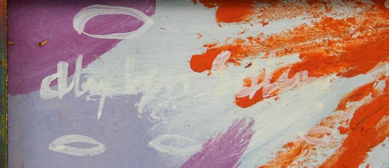 Aly Ben Salem, Woman in a floral dress.