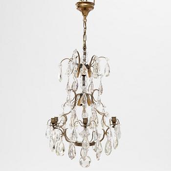 A mid 20th century Rococo style chandelier.