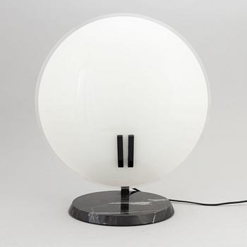 Bruno Gecchelin, a 'Perla Table Lamp' from Oluce, Italy, designed 1980.