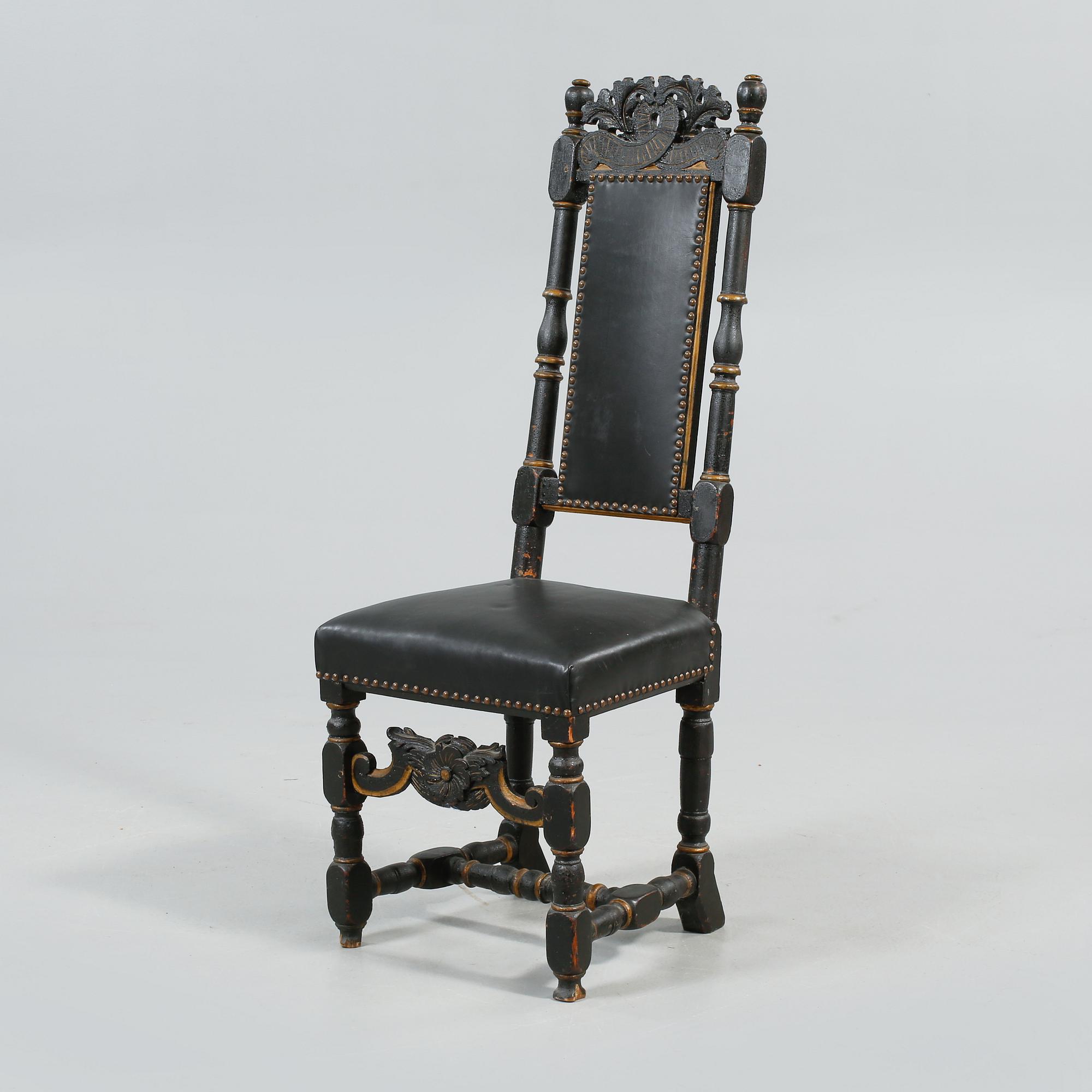 STOL, barockstil, 1800-tal.
