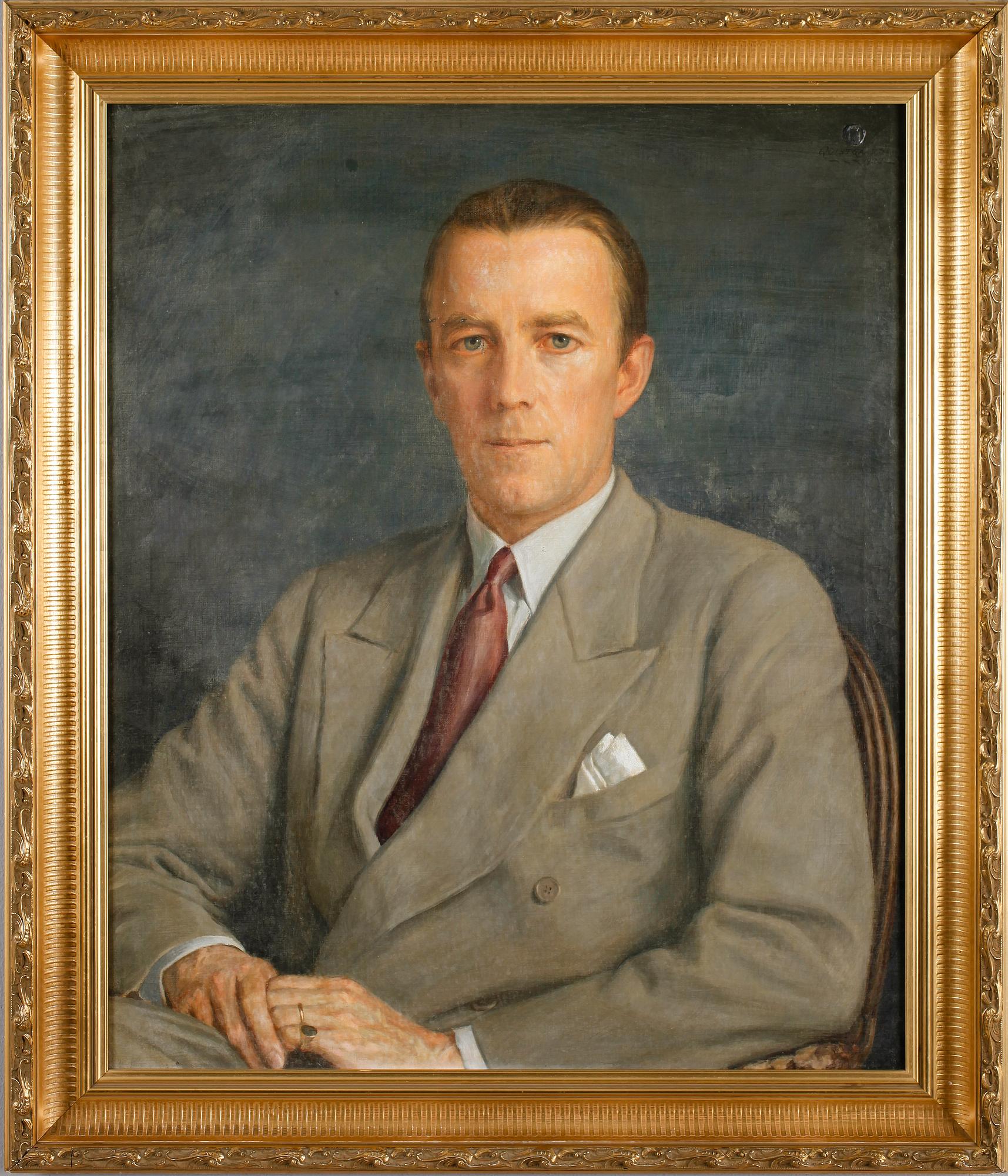 HARALD EINAR ERIK QUISTGAARD, olja på duk, signerad och daterad 1933.