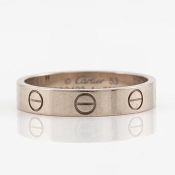 Cartier, ring, "Love", 18K white gold.