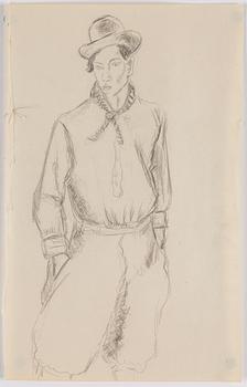 JOHANNES RIAN, 10 drawings and sketches.