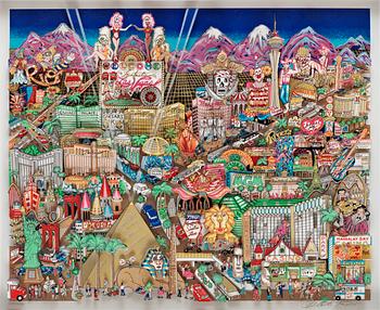 380. Charles Fazzino, "Welcome to fantastic Las Vegas".