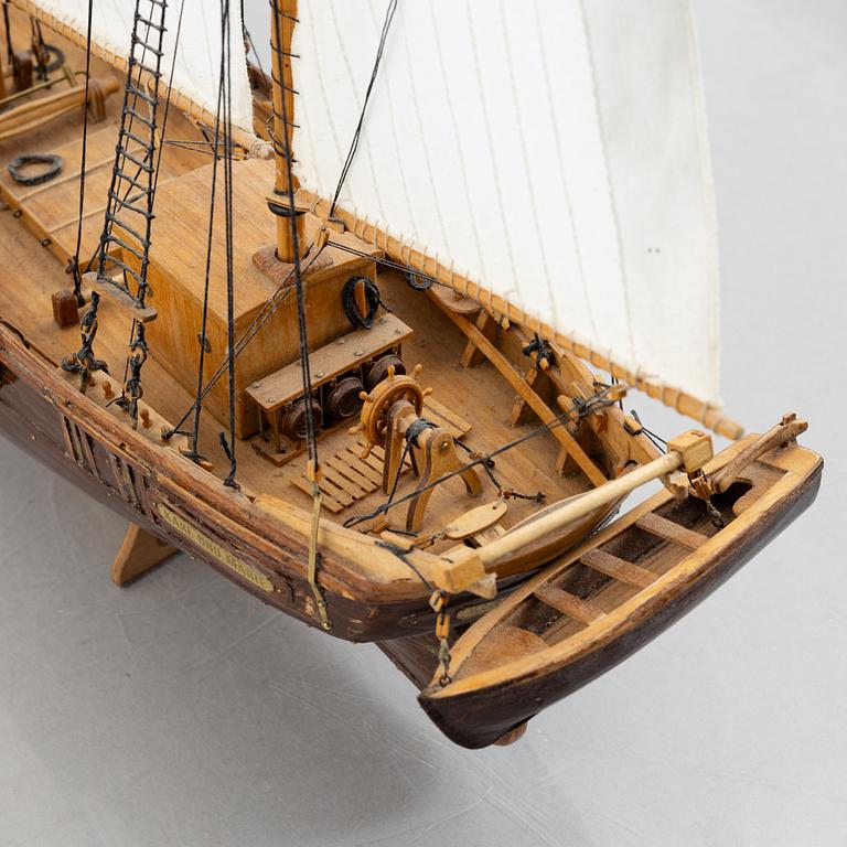 Ship model, 20th century.