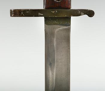 BAJONETT, Ross Rifle Co, Quebec, 1907.