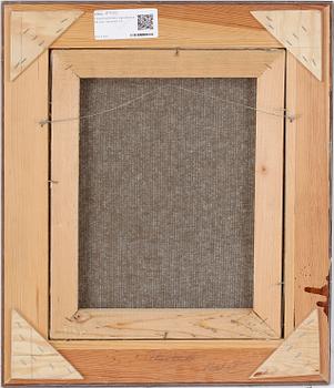 EINAR NERMAN, blandteknik på duk, signerad.