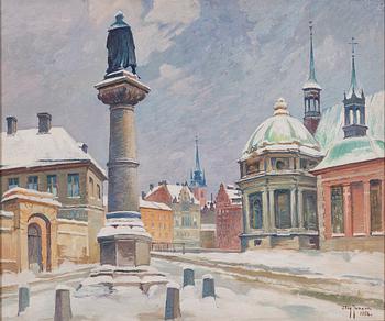 Stig Jonzon, Motif from Riddarholmen.