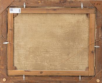 Okänd konstnär, 1800-tal. Utsikt mot Waldermasudde.