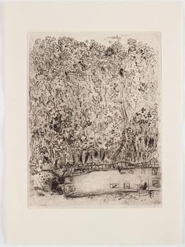 MARC CHAGALL, 71 st etsningar ur upplagan om 285 exemplar på Arches/MBM/J. Perrigot-papper, 1923-1948.