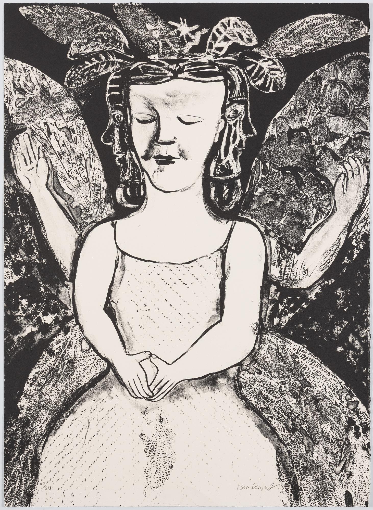 Lena Cronqvist, Utan titel, ur mappen: "August Strindberg, Ett Drömspel".