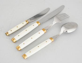A 56 PIECE FLATWARE SERVICE, "Melron", France.