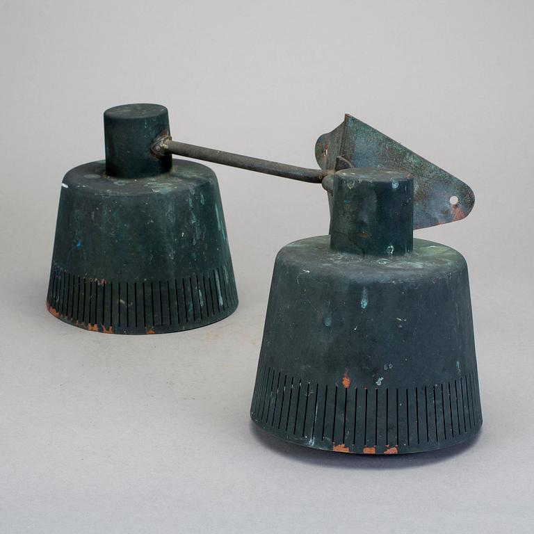 VÄGGLAMPA, 1900-talets mitt.