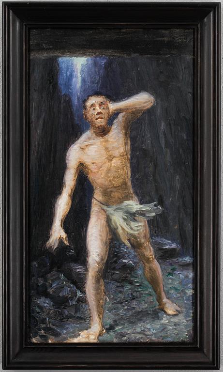 ROBERT THEGERSTRÖM, olja på duk, Signerad och daterad ”R. Thegerström /1896” á tergo.