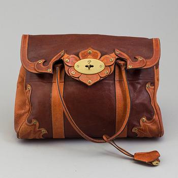 A Mulberry tooled "Bayswater Limited Edition" handbag.