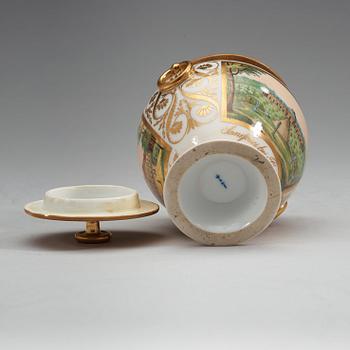 A Berlin coffee service, first half of 19th Century. (9 pieces).