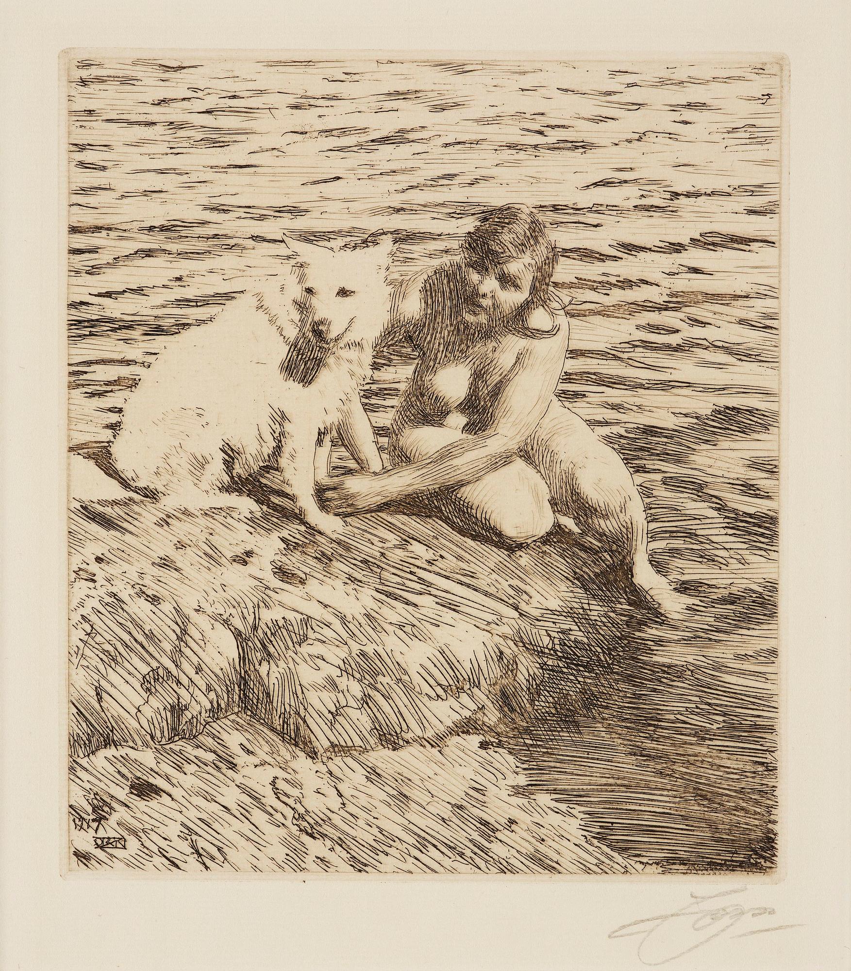 Anders Zorn, "Sappo".