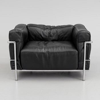 LE CORBUSIER, fåtölj, "LC3", Cassina.