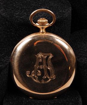 FICKUR, guld, 14K, tidigt 1900-tal.