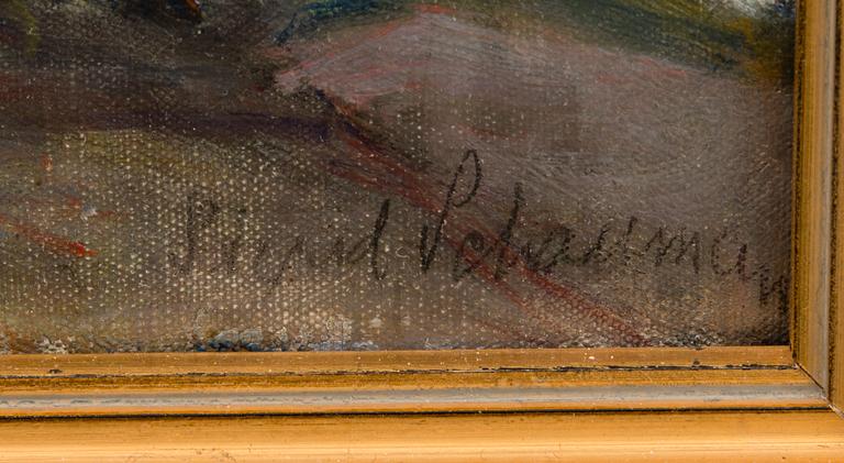 SIGRID SCHAUMAN, LANDSCAPE FROM ÅLAND ISLANDS (ÖNNINGEBY).